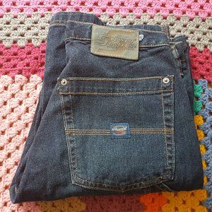 Vintage 90s/2000 deadstock Silver painter jeans - 30" waist - 33" inseam